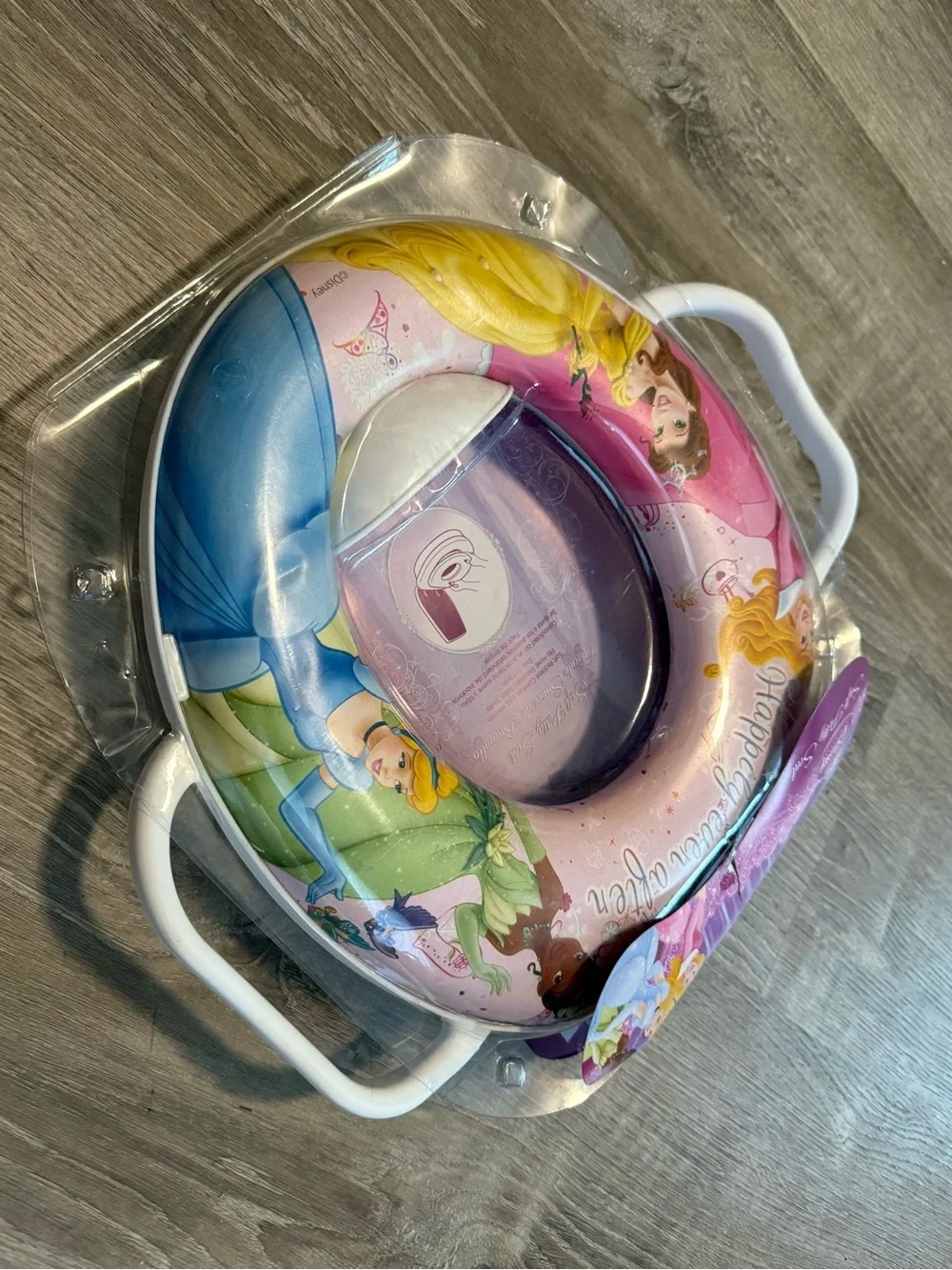 Disney Princess Cushioned Soft Potty Bathroom Toilet Seat